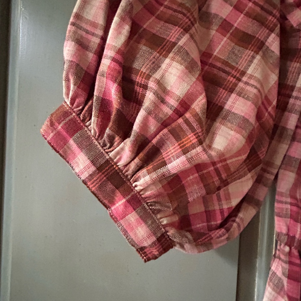 Christy Dawn Jude Jumper in Apple Plaid - Picture 8 of 9